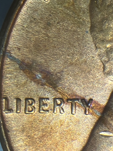 Lincoln-Wheat-Cent-1948--Major-Die-Crack-+-Lamination-Problem
